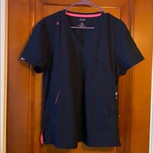 Women Koi slim fit scrub top